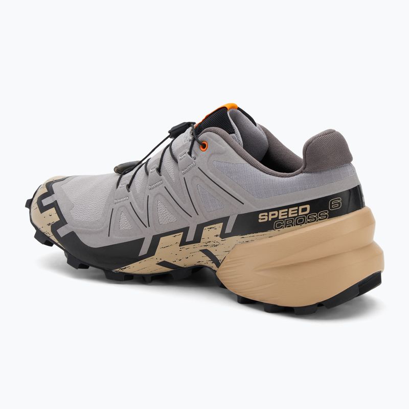 Pánské běžecké boty Salomon Speedcross 6 GTX gull/white pepper/black 3