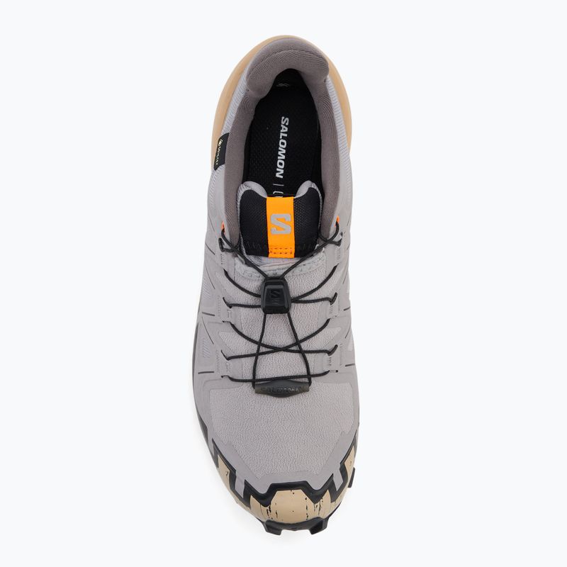 Pánské běžecké boty Salomon Speedcross 6 GTX gull/white pepper/black 5