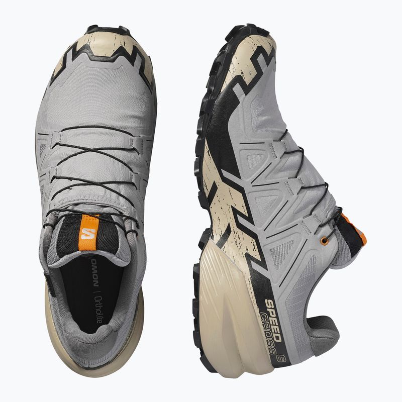Pánské běžecké boty Salomon Speedcross 6 GTX gull/white pepper/black 6