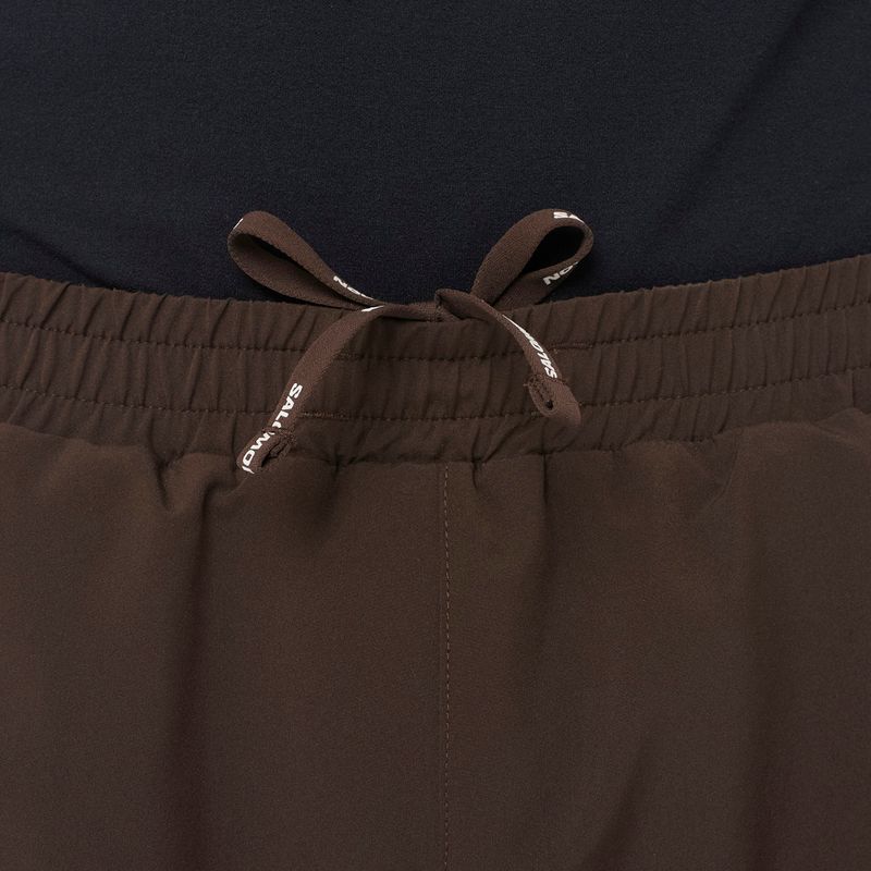 Pánské běžecké šortky Salomon Shakeout C 2IN1 7" coffee bean 2