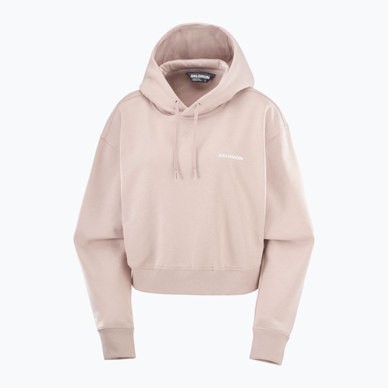 Dámská trekkingová mikina Salomon Short Hoodie etherea