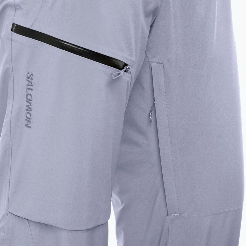 Dámské lyžařské kalhoty Salomon Brilliant blue granite 4