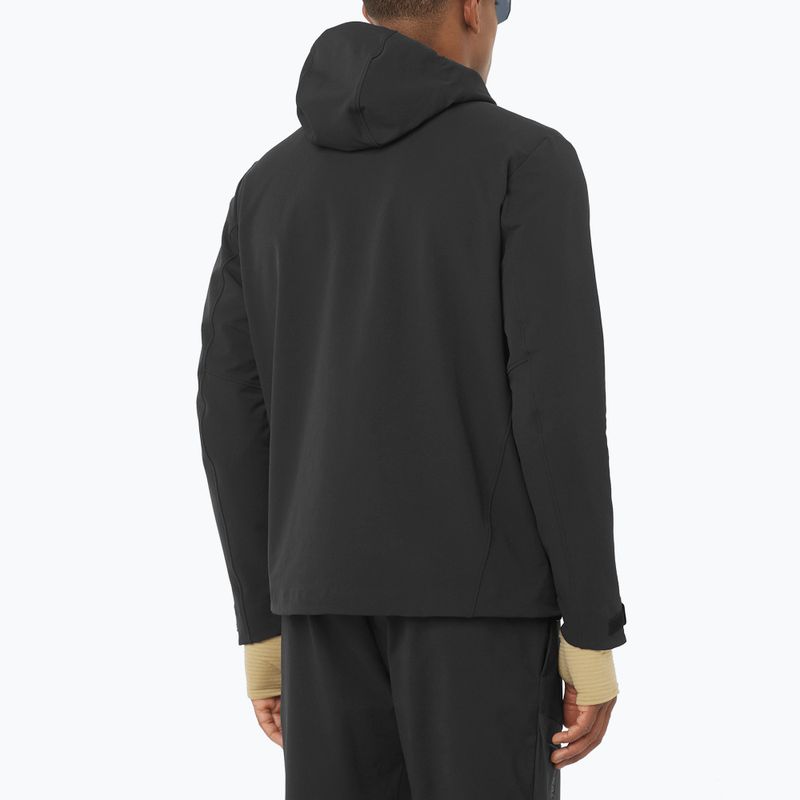 Pánská bunda Salomon Outpeak Softshell deep black 2
