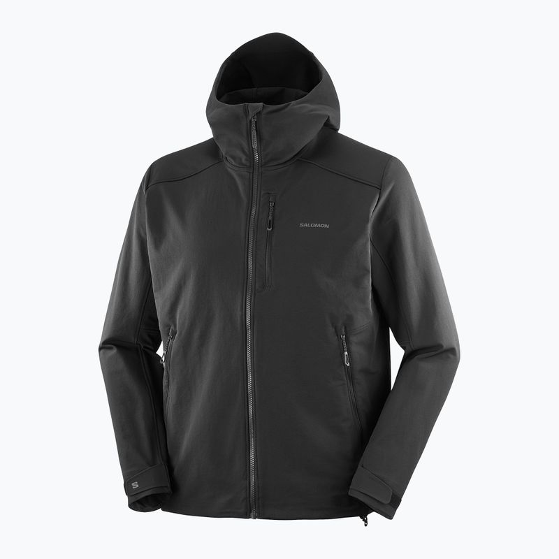 Pánská bunda Salomon Outpeak Softshell deep black 6