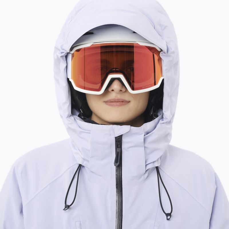 Dámská lyžařská bunda Salomon Brilliant 2.0 cosmic sky 3