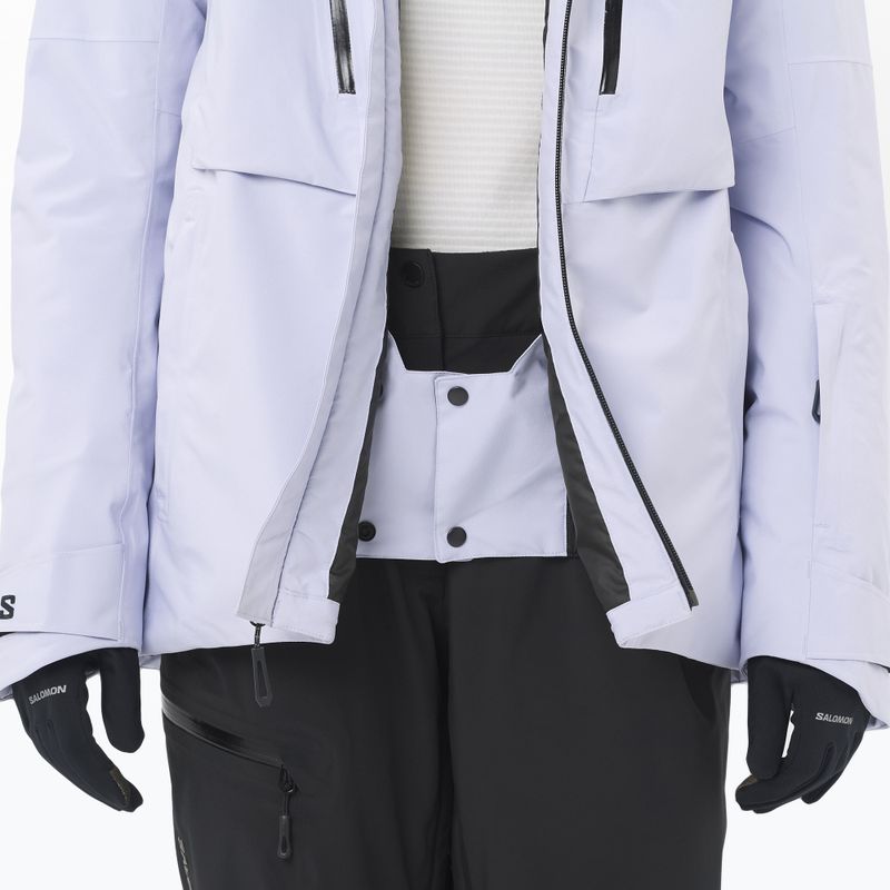 Dámská lyžařská bunda Salomon Brilliant 2.0 cosmic sky 4
