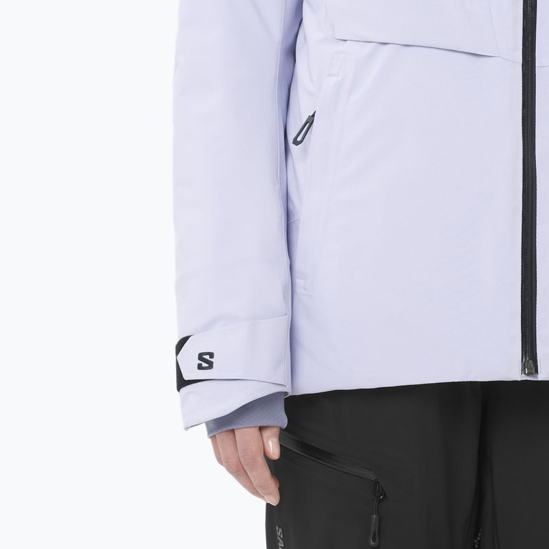 Dámská lyžařská bunda Salomon Brilliant 2.0 cosmic sky 6