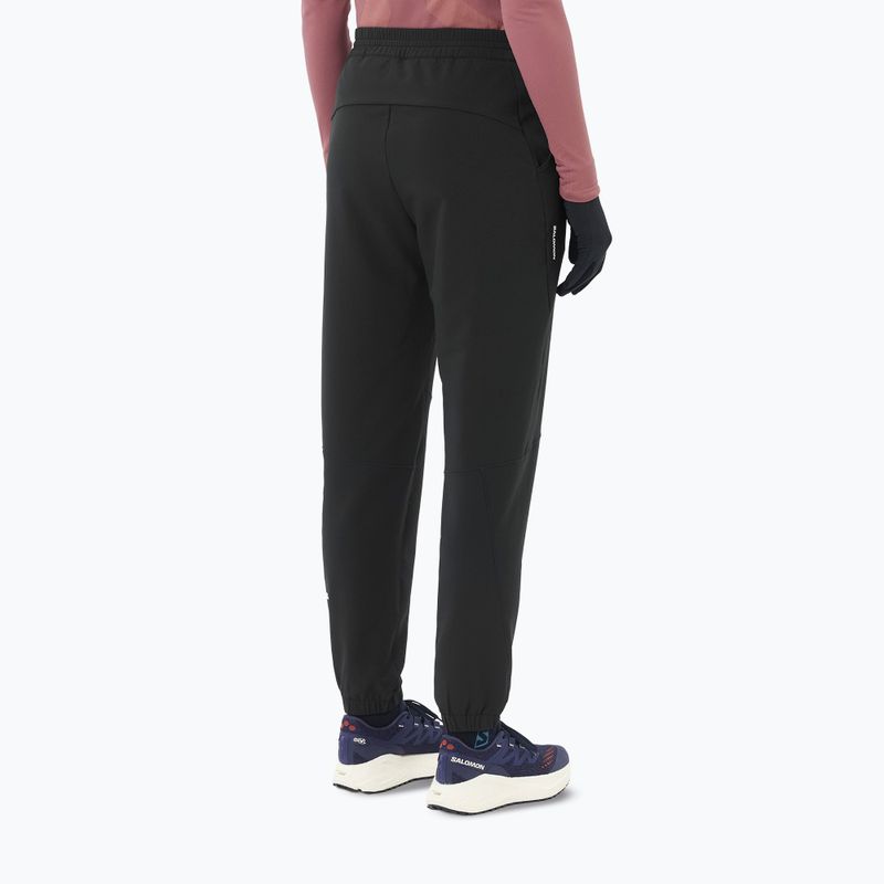 Dámské běžecké kalhoty Salomon Shakeout Hexaflow Pants deep black 3