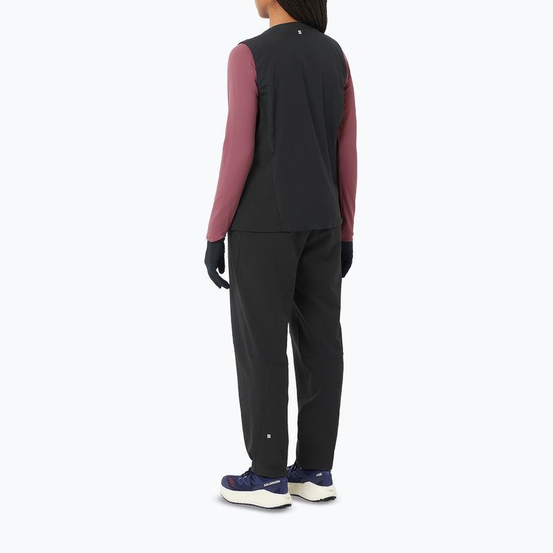 Dámské běžecké kalhoty Salomon Shakeout Hexaflow Pants deep black 4