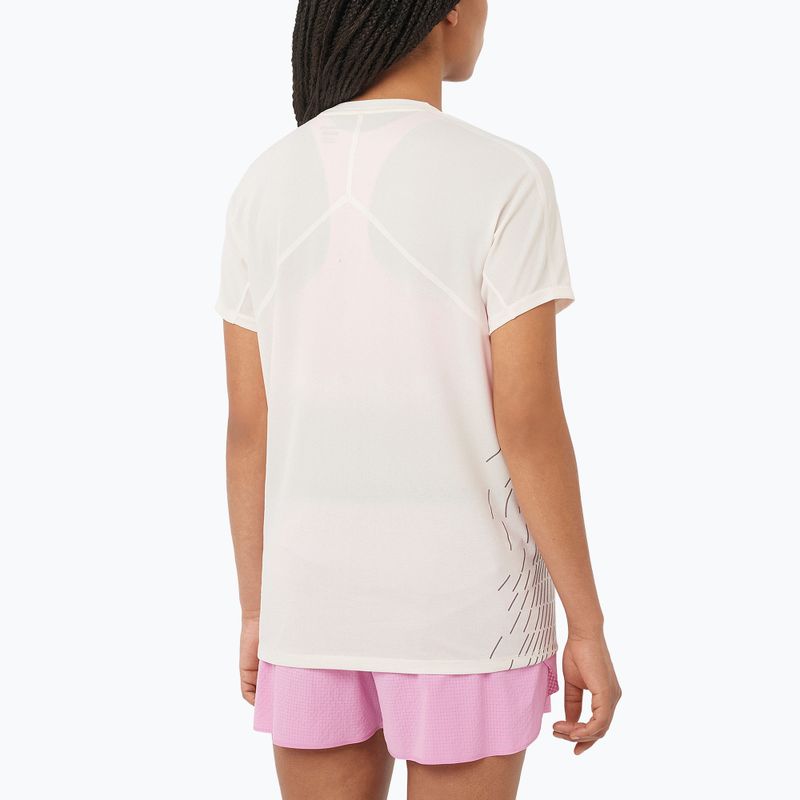 Dámské běžecké tričko Salomon Sense Aero SS Tee GFX whisper white 3
