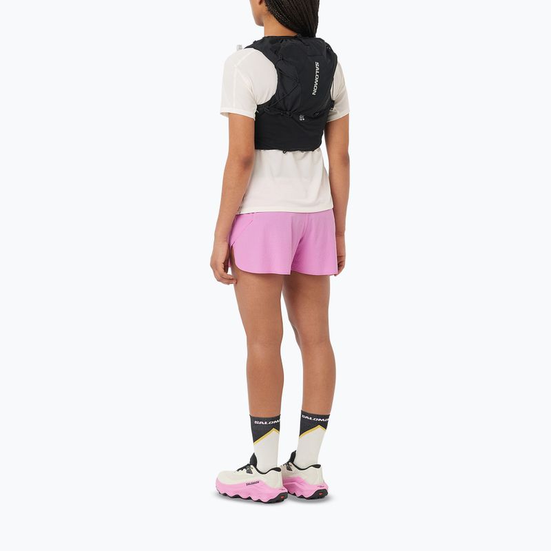 Dámské běžecké tričko Salomon Sense Aero SS Tee GFX whisper white 4