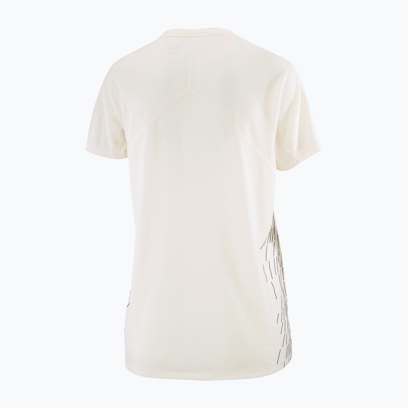 Dámské běžecké tričko Salomon Sense Aero SS Tee GFX whisper white 6