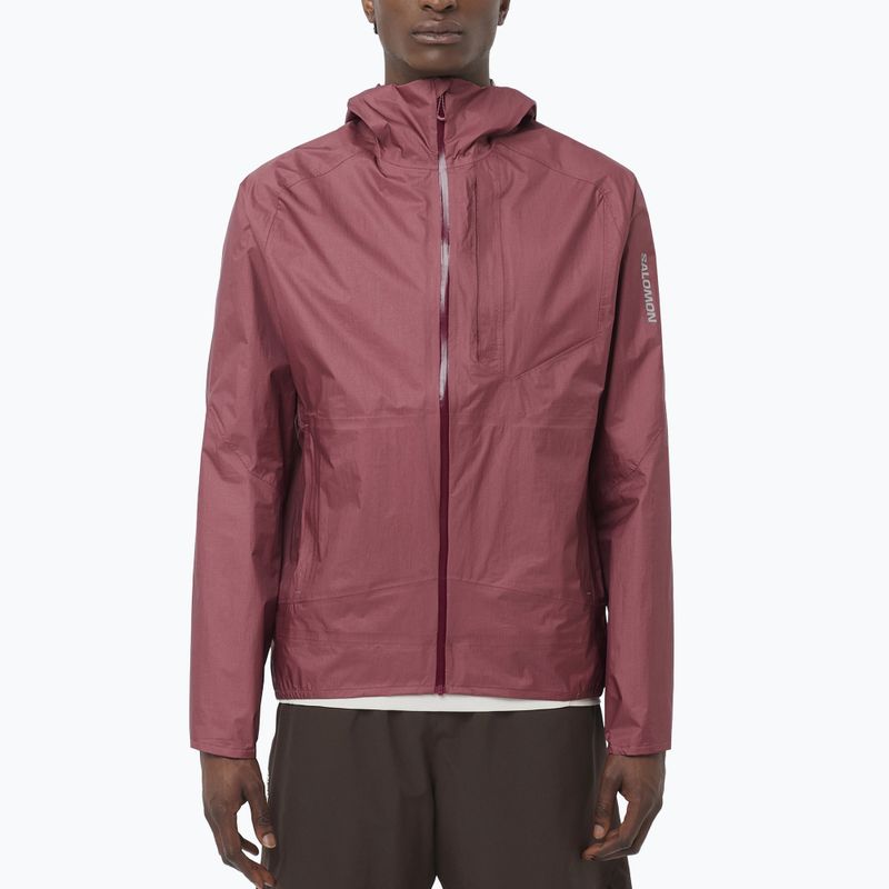 Pánská běžecká bunda Salomon Bonatti Waterproof nocturne