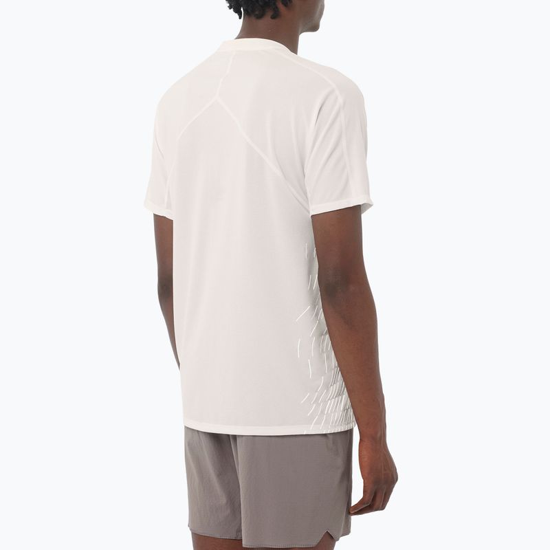 Pánská běžecká tričko Salomon Sense Aero GFX whisper white 2