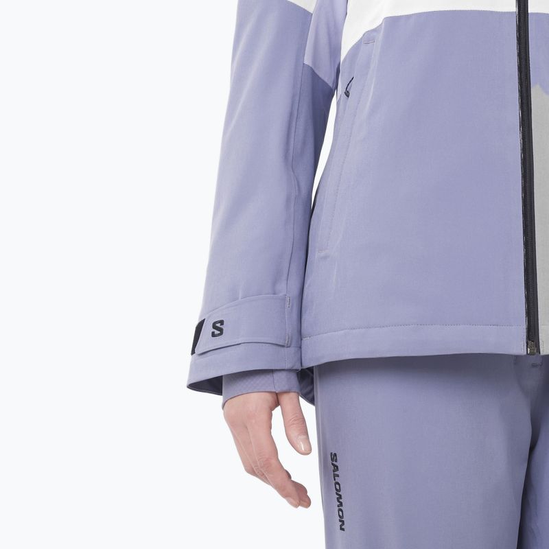 Dámská lyžařská bunda Salomon Highland cosmic sky/blue granite 4