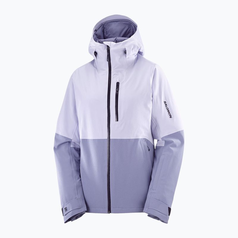 Dámská lyžařská bunda Salomon Highland cosmic sky/blue granite 7