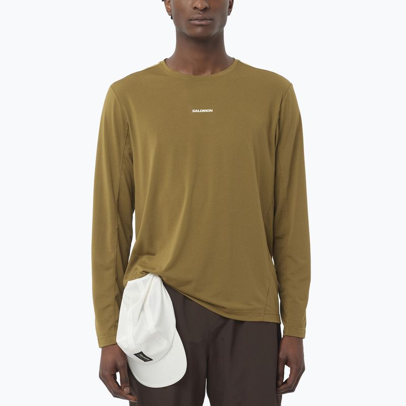 Pánské tričko Longsleeve Salomon Shakeout Core brilliant