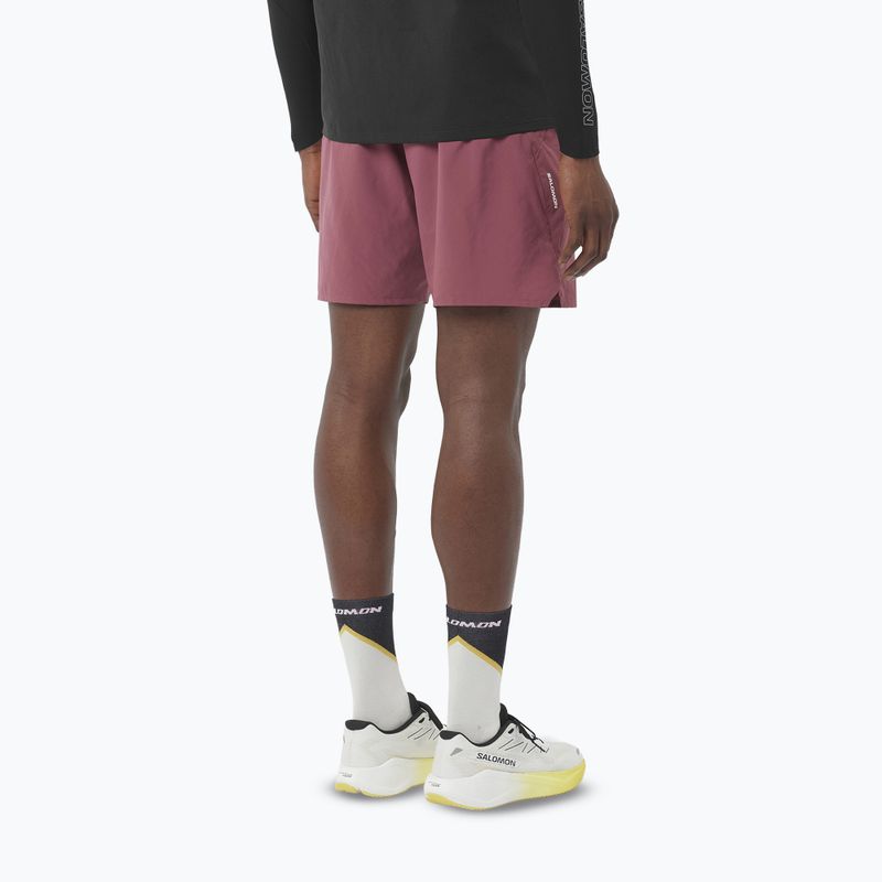 Pánské běžecké šortky Salomon Shakeout C 2IN1 7" nocturne 2