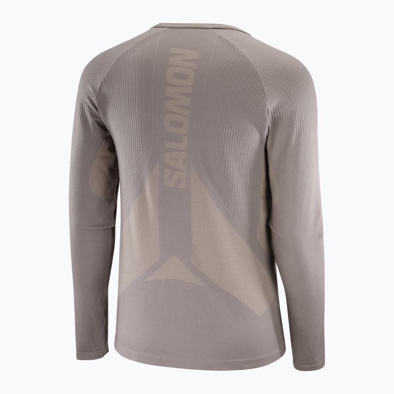 Pánské běžecké tričko Longsleeve Salomon Sense Aero Seamless Tee iron 4