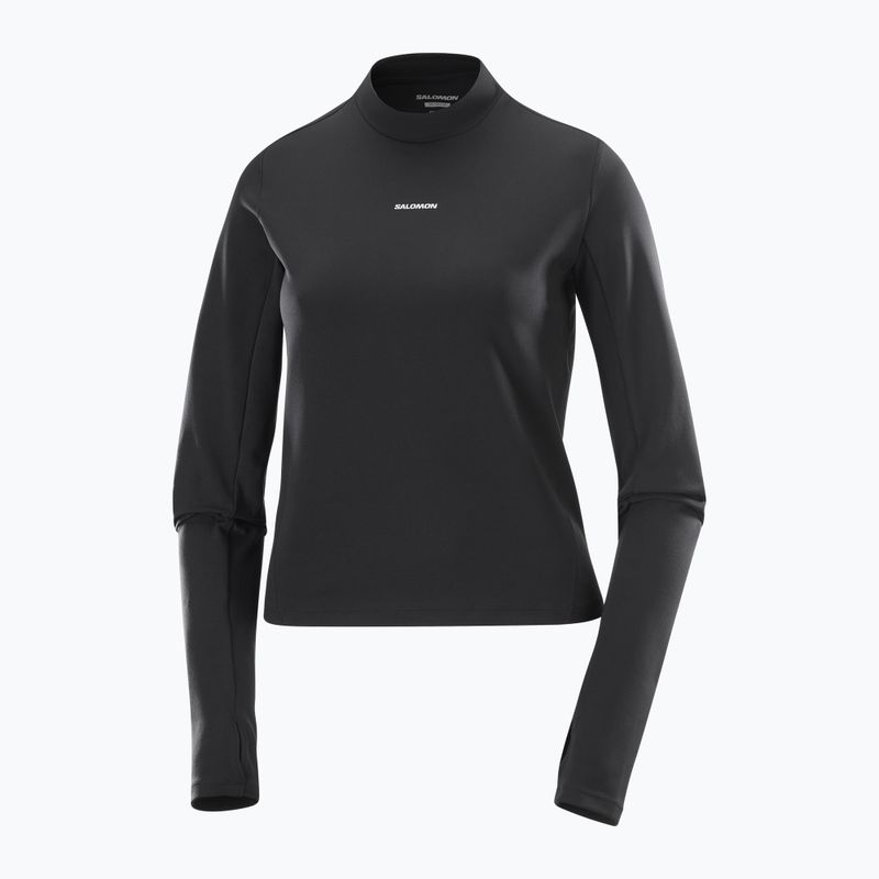 Dámské běžecké tričko Longsleeve Salomon Bliss deep black 5
