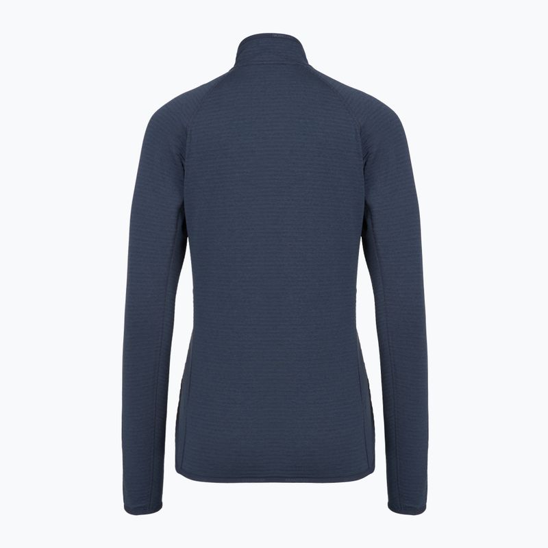 Dámská fleecová mikina Salomon Lightwarm Full Zip blue nights 6