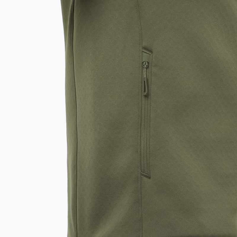 Pánská mikina Salomon Outline Warm Fleece Full Zip grape leaf 4