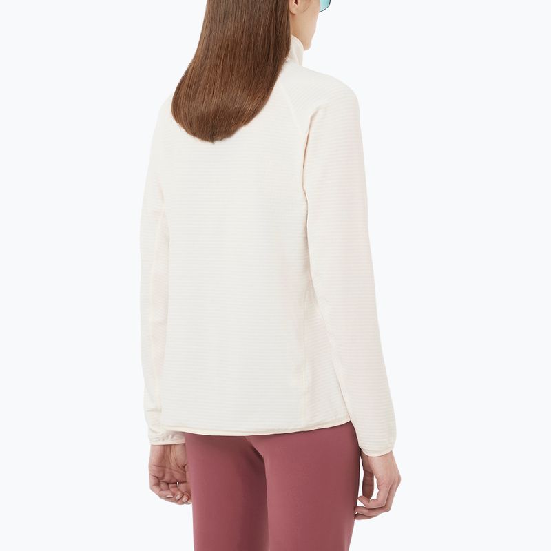 Dámská trekkingová mikina Salomon Essential Lightwarm Half Zip whisper white 2