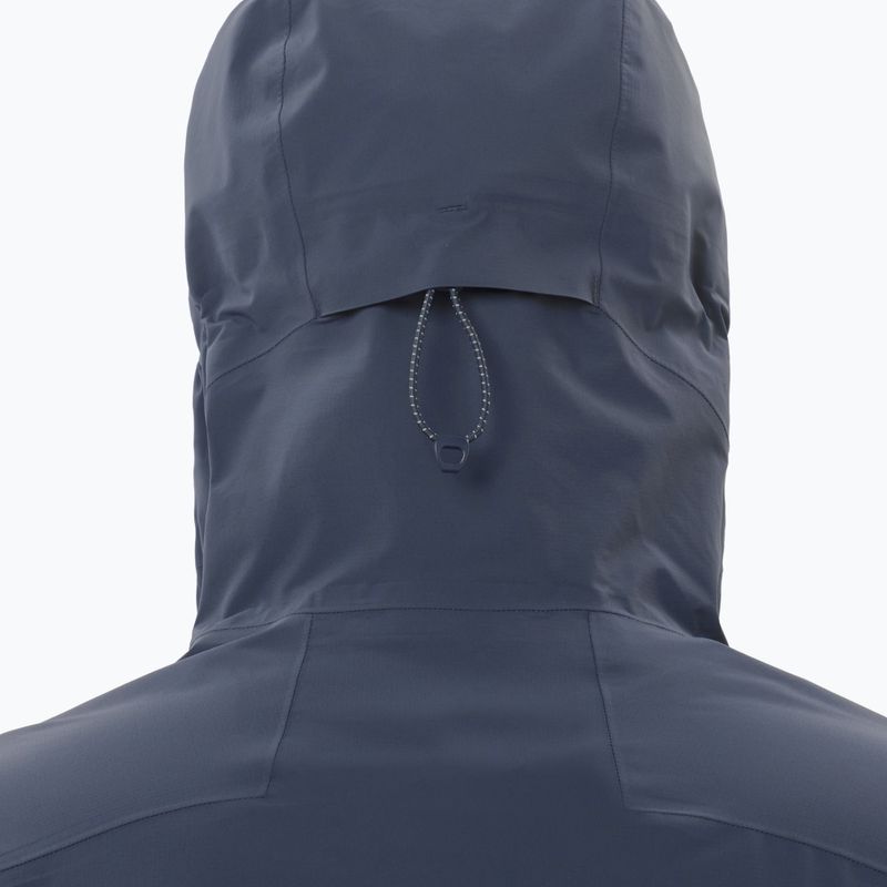 Pánská softshellová bunda Salomon Outherpath Pro 2.5 l blue nights 3