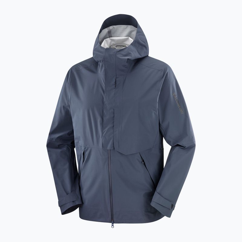 Pánská softshellová bunda Salomon Outherpath Pro 2.5 l blue nights 9