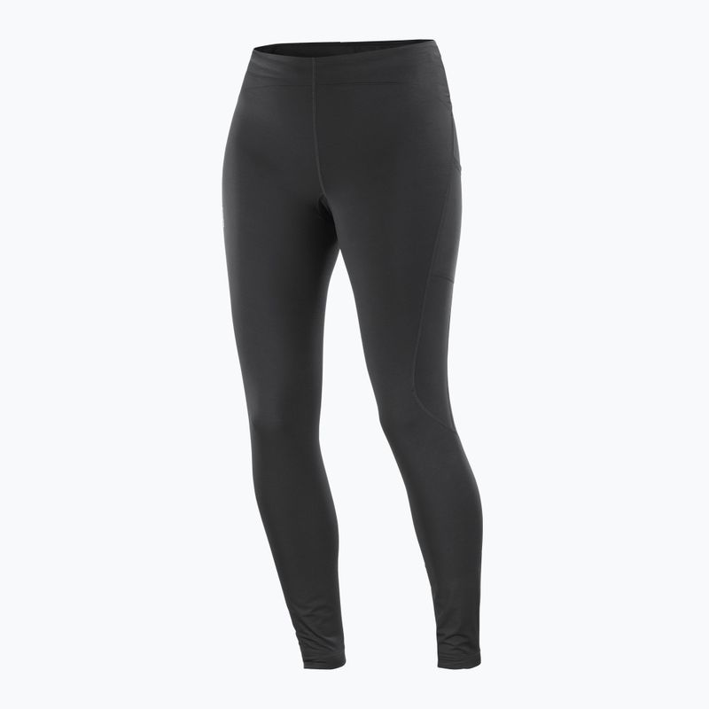 Dámské běžecké legíny Salomon Shakeout Core Warm deep black 5