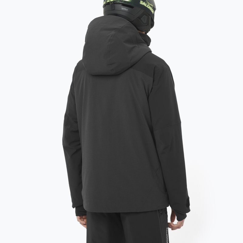 Pánská lyžařská bunda Salomon Spectral deep black 2