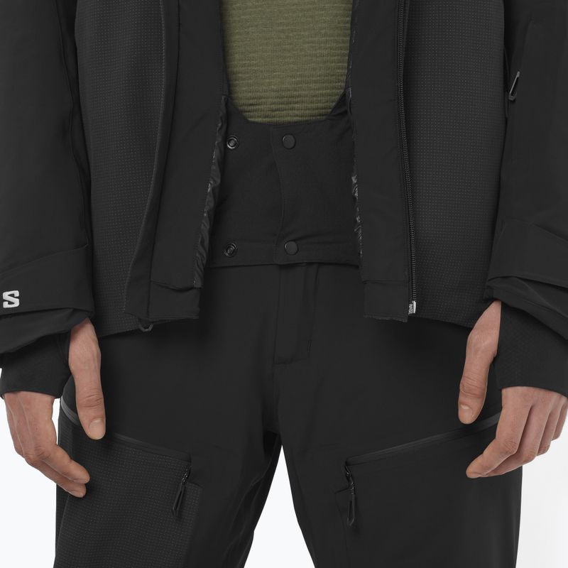 Pánská lyžařská bunda Salomon Spectral deep black 8