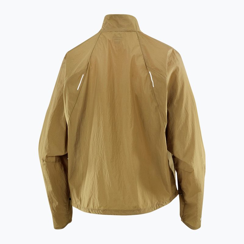 Dámská běžecká bunda Salomon Shakeout Fly brilliant olive 8