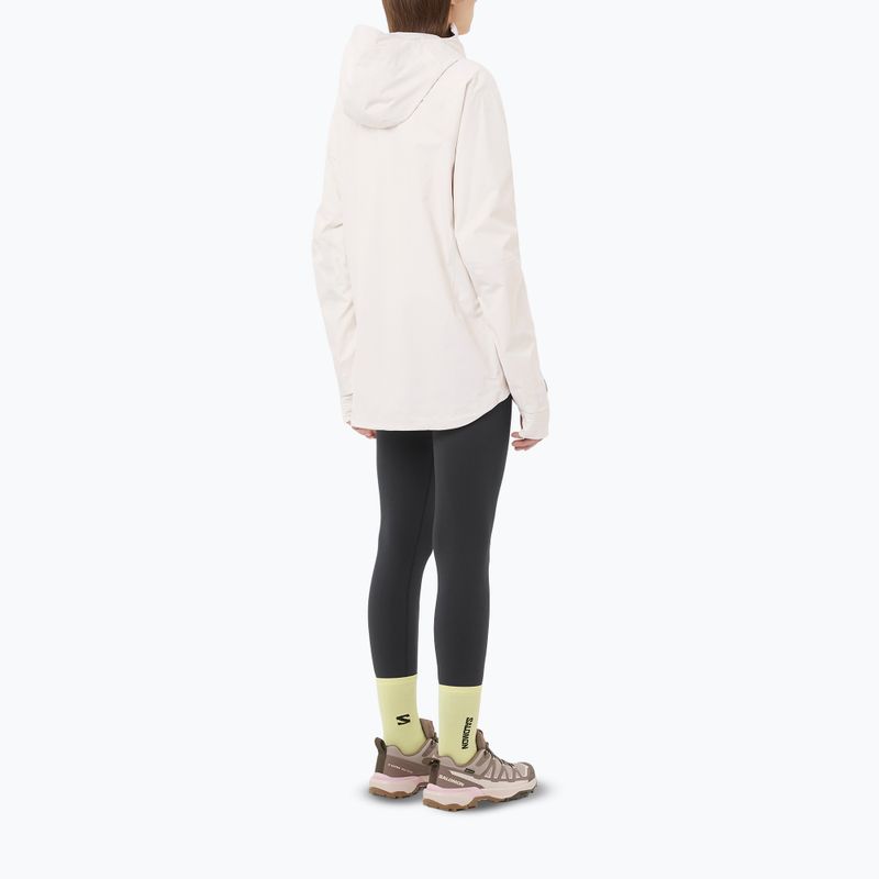 Dámská fleecová mikina Salomon Essential Lightwarm whisper white 2