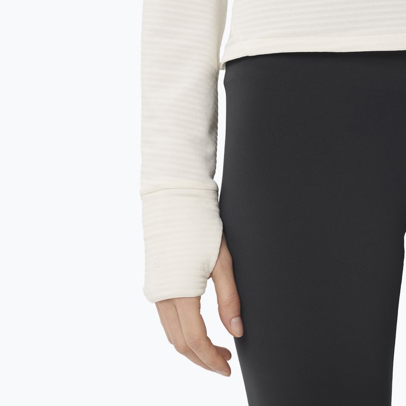 Dámská fleecová mikina Salomon Essential Lightwarm whisper white 4