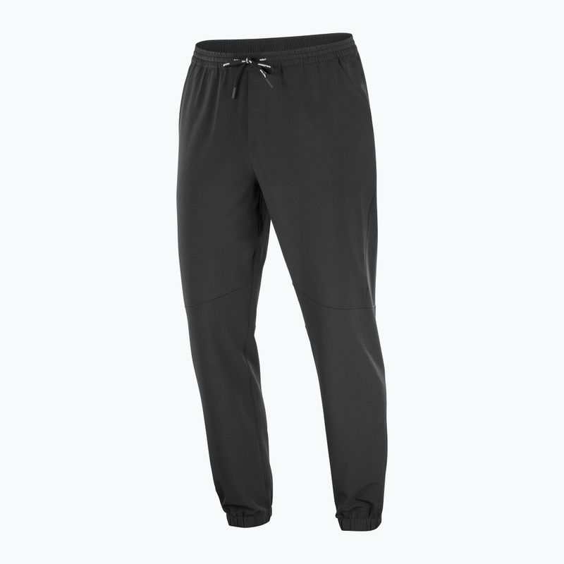 Pánské běžecké kalhoty Salomon Shakeout Hexaflow deep black 5