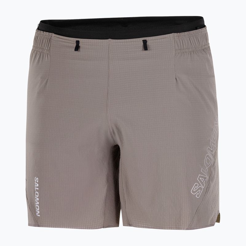 Pánské běžecké šortky Salomon Sense Aero 7" iron 5