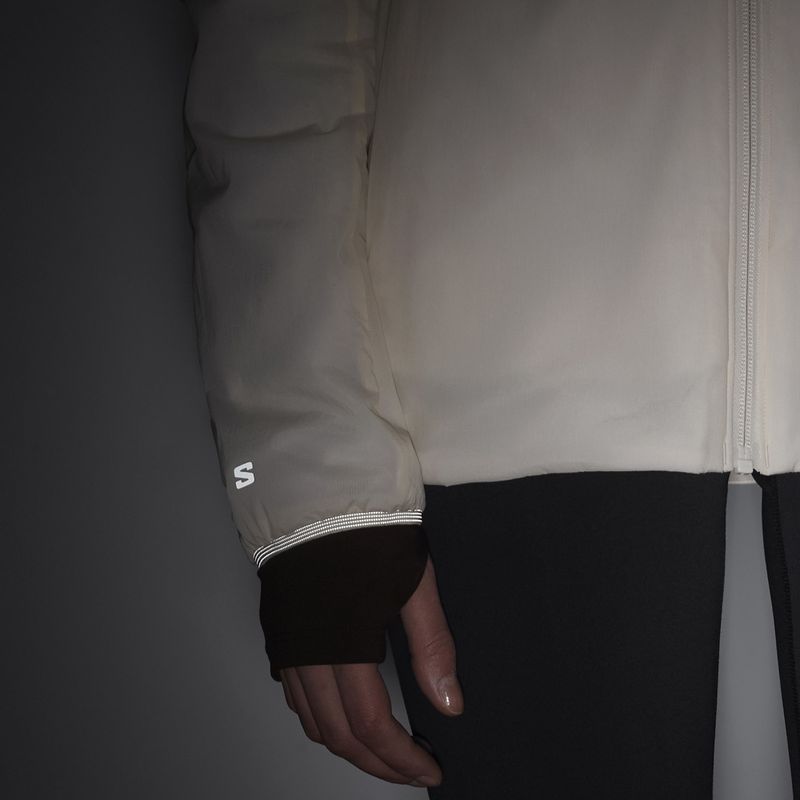 Dámská hybridní bunda Salomon Mountain Flex whisper white 5