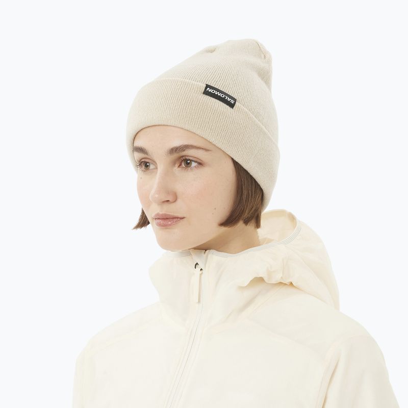 Zimní čepice Salomon Flatspin Reversible deep blue 4