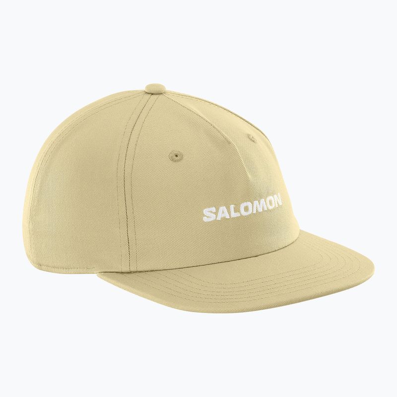 Kšiltovka Salomon Logo Flat grey green