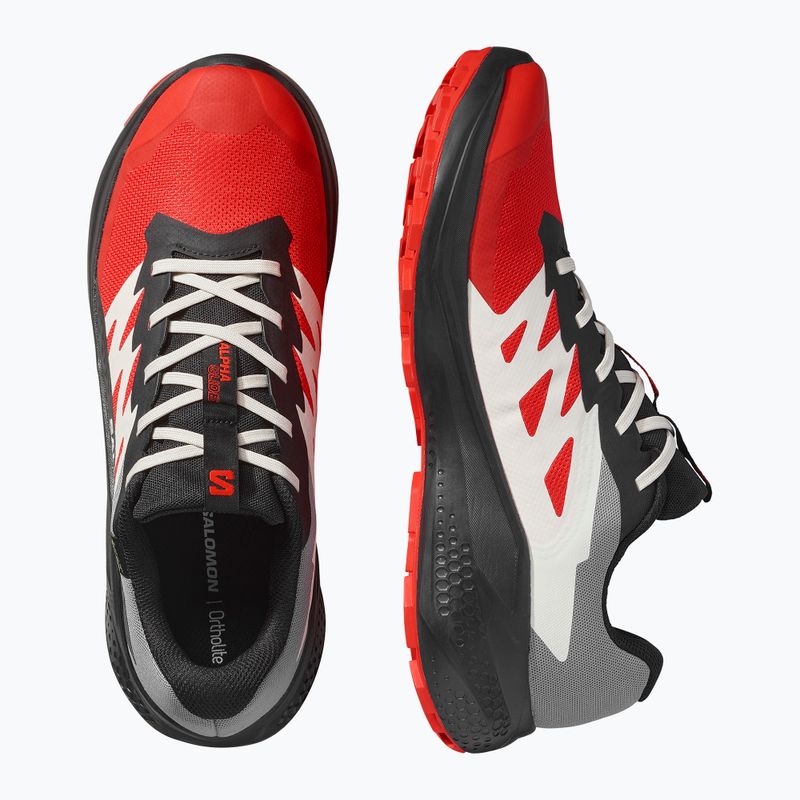 Pánské běžecké boty Salomon Alphaglide GTX flame scarlet/black/pewter 12