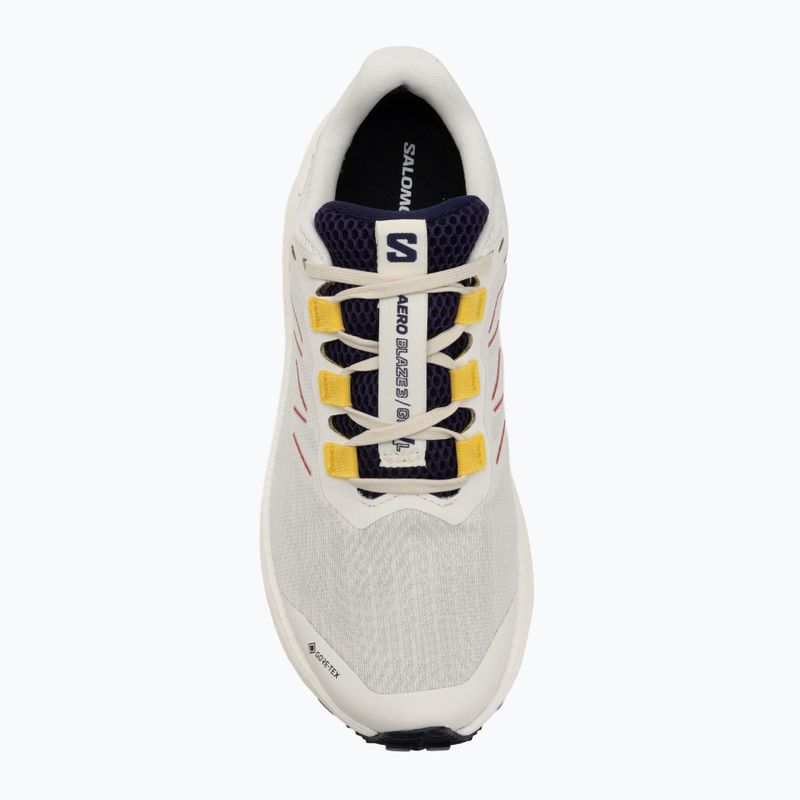 Dámské běžecké boty Salomon Aero Blaze 3 Gravel GTX vanilla ice/astral aura/lemon 5