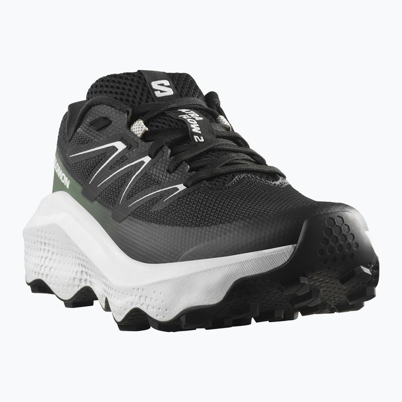 Dámské běžecké boty Salomon Ultra Flow 2 black/white/agave green 8