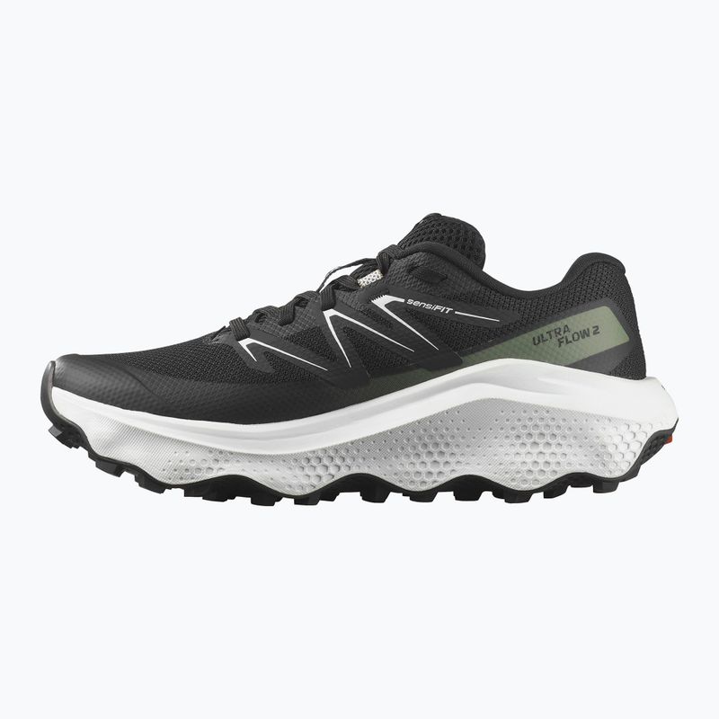 Dámské běžecké boty Salomon Ultra Flow 2 black/white/agave green 10