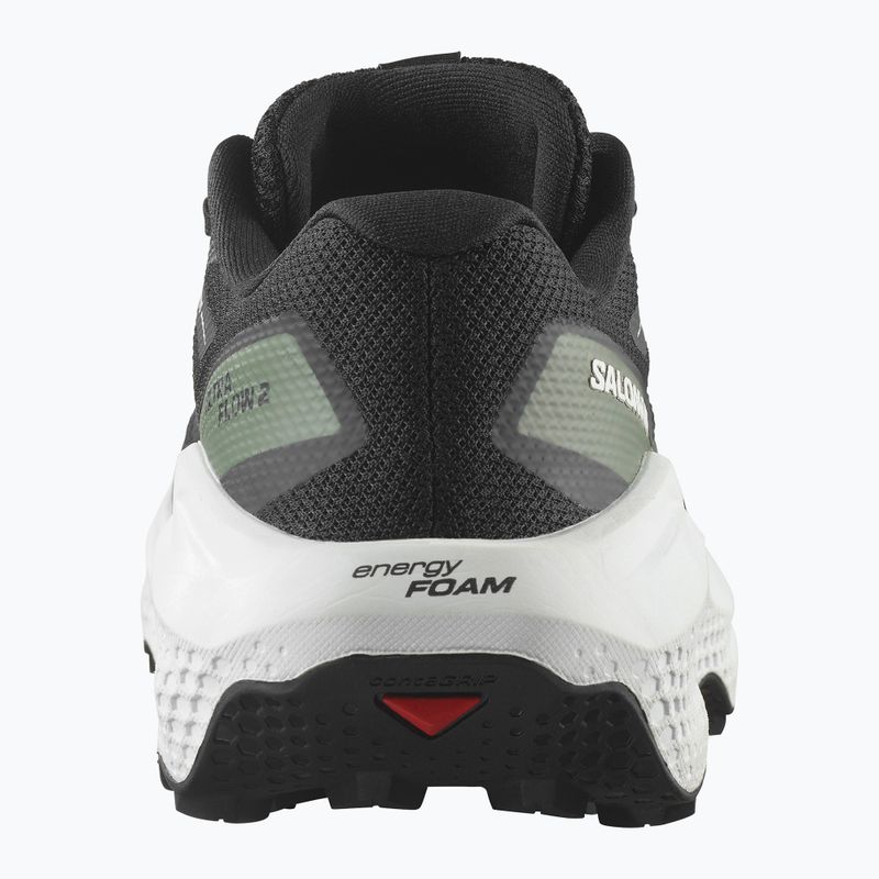 Dámské běžecké boty Salomon Ultra Flow 2 black/white/agave green 11