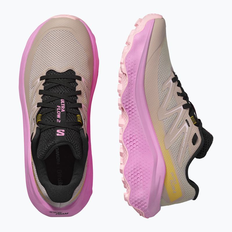 Dámské běžecké boty Salomon Ultra Flow 2 etherea/cyclamen/black 8