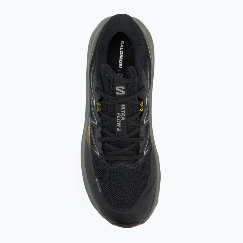 Pánské běžecké boty Salomon Ultra Flow 2 GTX black/sedona sage/incaberry 5