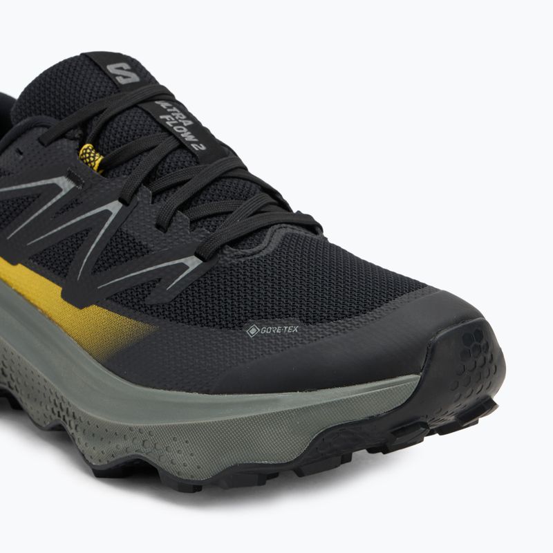 Pánské běžecké boty Salomon Ultra Flow 2 GTX black/sedona sage/incaberry 7