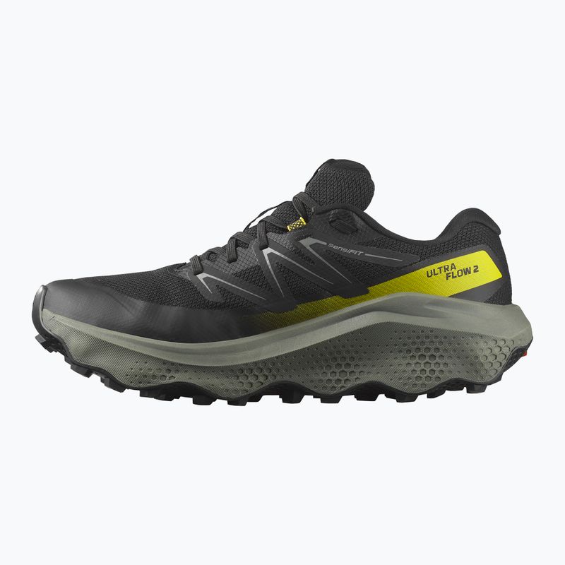 Pánské běžecké boty Salomon Ultra Flow 2 GTX black/sedona sage/incaberry 9