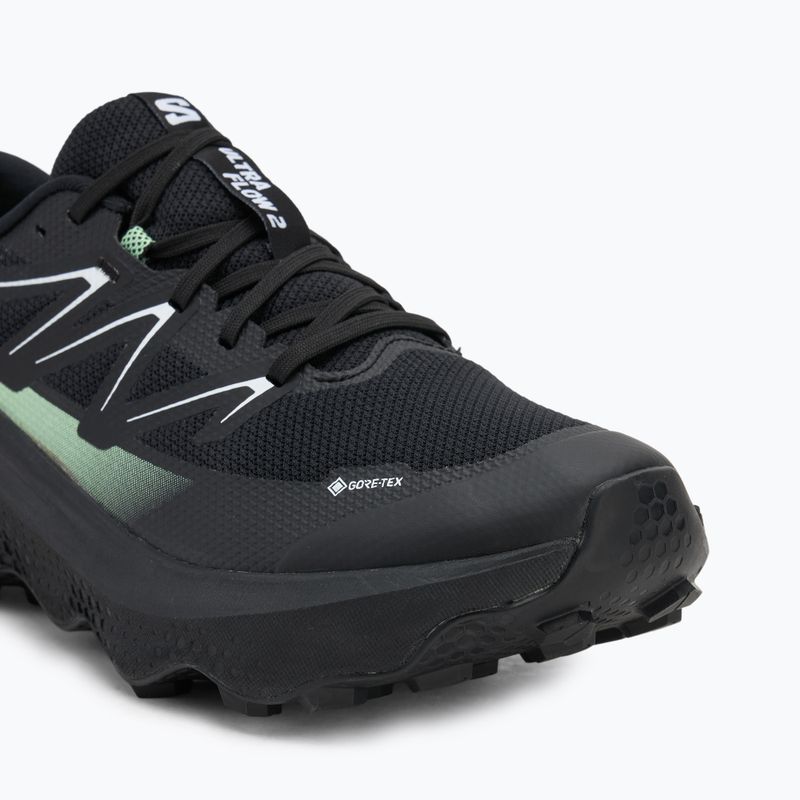 Pánské běžecké boty Salomon Ultra Flow 2 GTX black/black/patina green 7